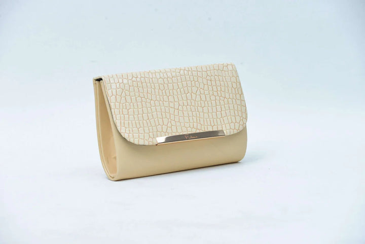 Firdous Clutch Bag Cream - FWB00603