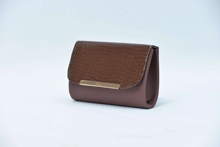 Firdous Clutch Bag Brown - FWB00605