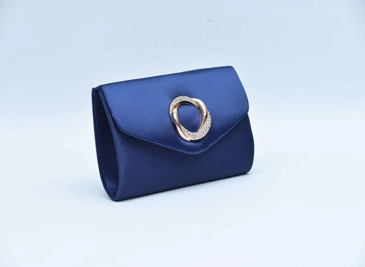 Firdous Clutch Bag Blue - FWB00701