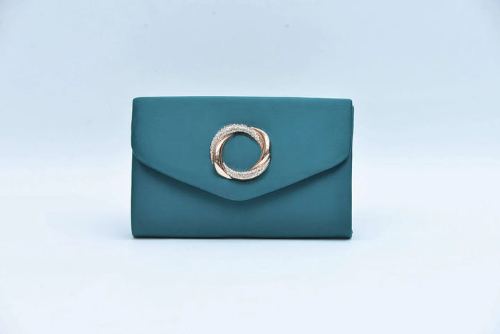 Firdous Clutch Bag Ferozi - FWB00705