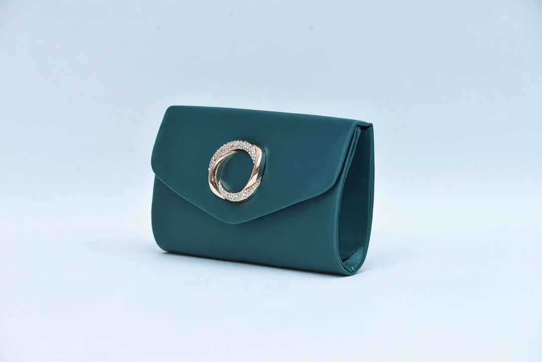 Firdous Clutch Bag Ferozi - FWB00705