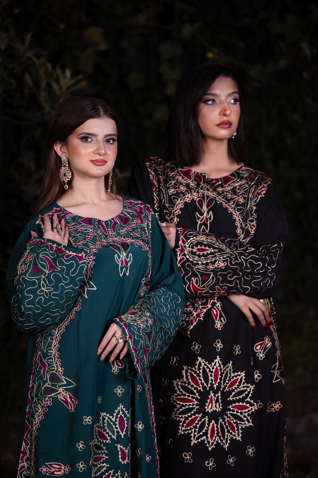 Sitaray by Reezas Women Pret Silk Embroidered 2 Piece Bahaar - Festive Collection