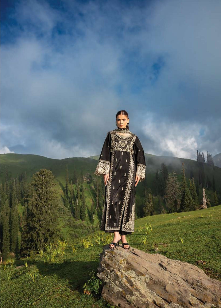 Dastaan by Zebtan Unstitched Embroidered Tassal Silk 3 Piece Suit ZB26UD DZ-08 - Festive Collection