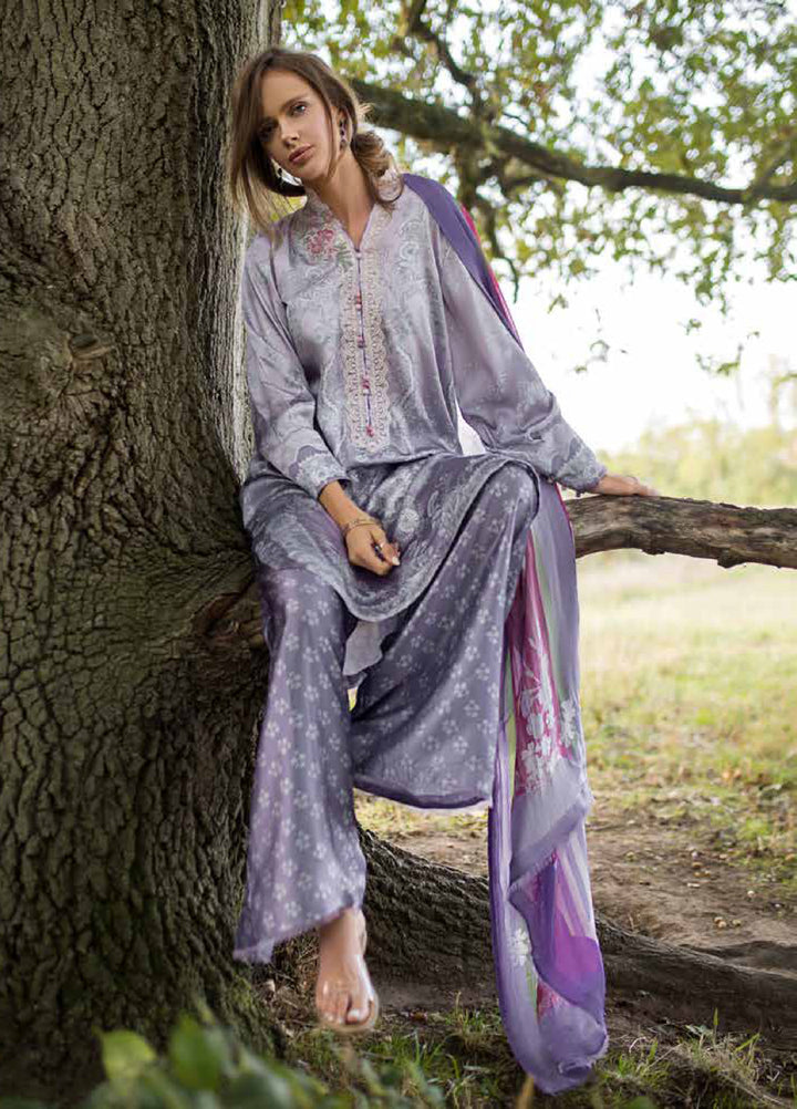 Sobia Nazir Satin Unstitched Printed 3 Piece Suits SN25SF D-01 - Festive Collection.