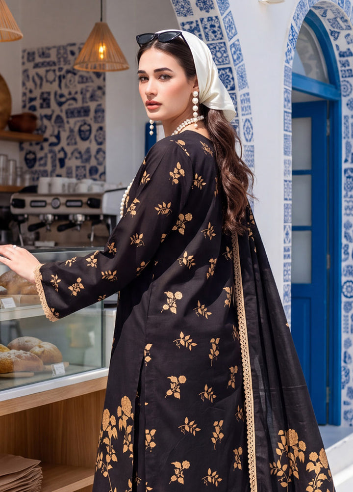 Coco by Al Zohaib RTW Printed Cambric 3 Piece Suit AZ26RCC D-02 - Casual Collection