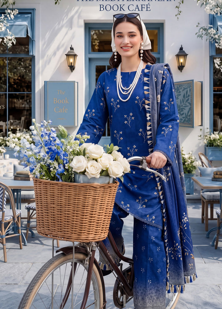 Coco by Al Zohaib RTW Printed Cambric 3 Piece Suit AZ26RCC D-05 - Casual Collection