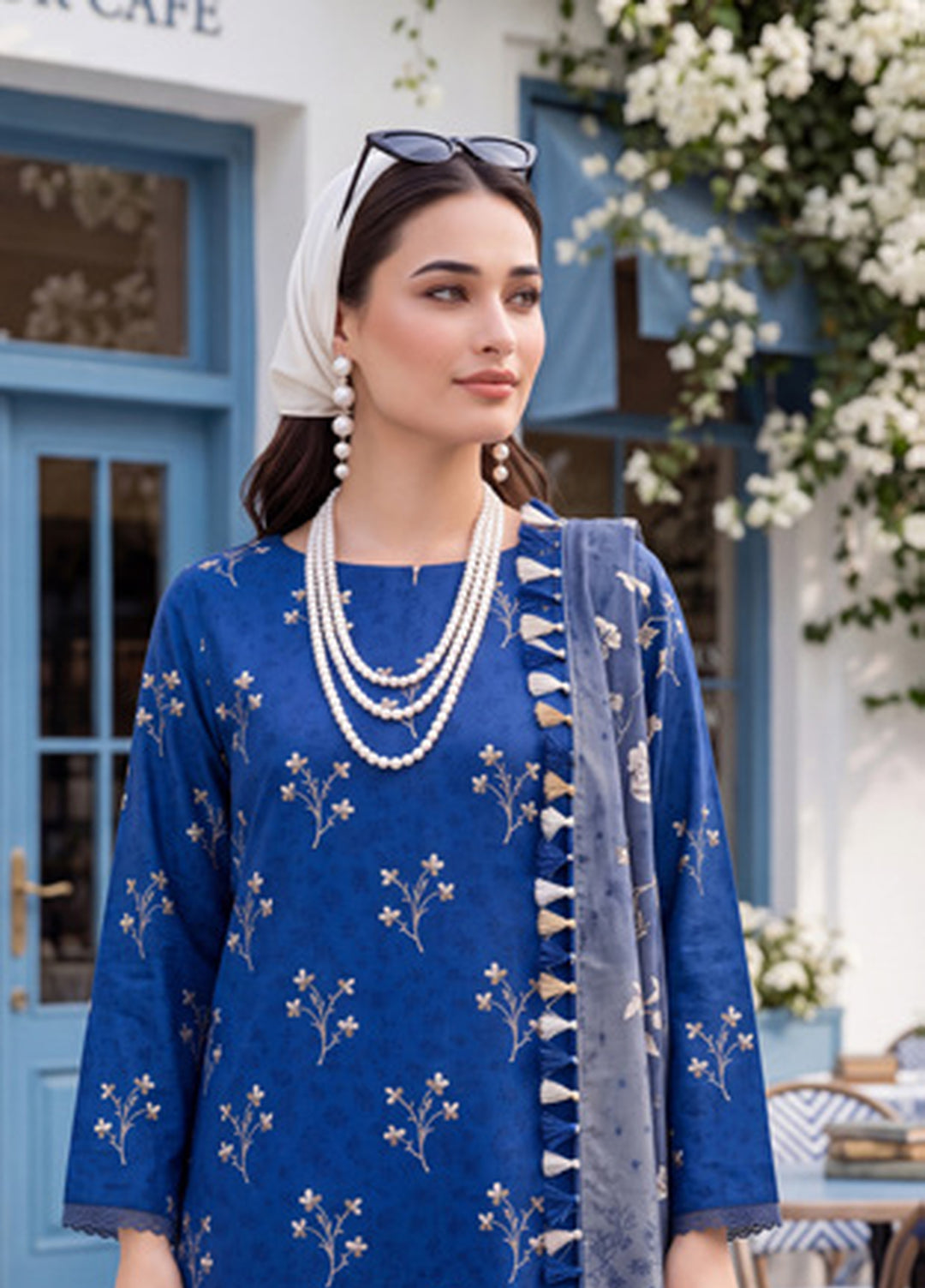 Coco by Al Zohaib RTW Printed Cambric 3 Piece Suit AZ26RCC D-05 - Casual Collection