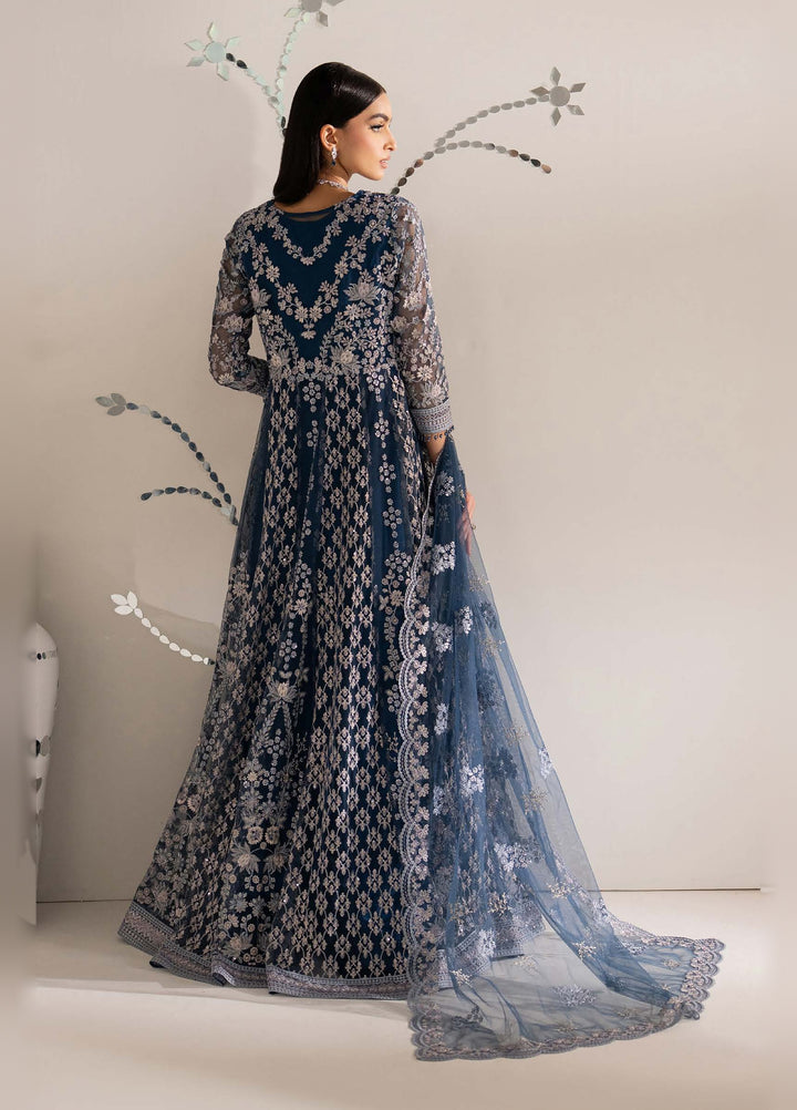 Shehnai by Lavish Premium Unstitched Embroidered Organza 3 Piece Suit LVP26USO SH-05 ZAREEN - Wedding Collection