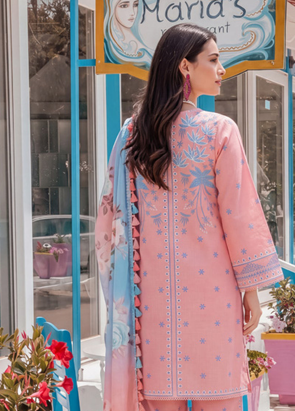 Coco by Al Zohaib RTW Printed Cambric 3 Piece Suit AZ26RCC D-07 - Casual Collection