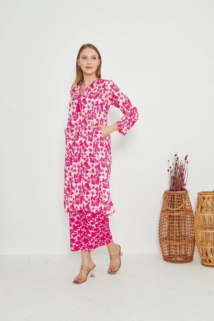 Dhaga Women Pret Printed 2 Piece Lawn Matching Separate FW24DSP0036 - Summer Collection