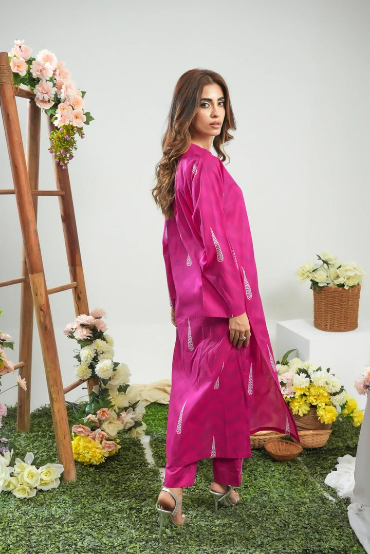 Dhaga Women Pret Printed 2 Piece Lawn Matching Separate FW24DSP0039 - Summer Collection