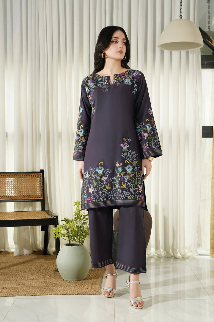 Dhaga Women Pret Embroidered 2 Piece cotton Kaif SS25DSEkaif - Summer Collection