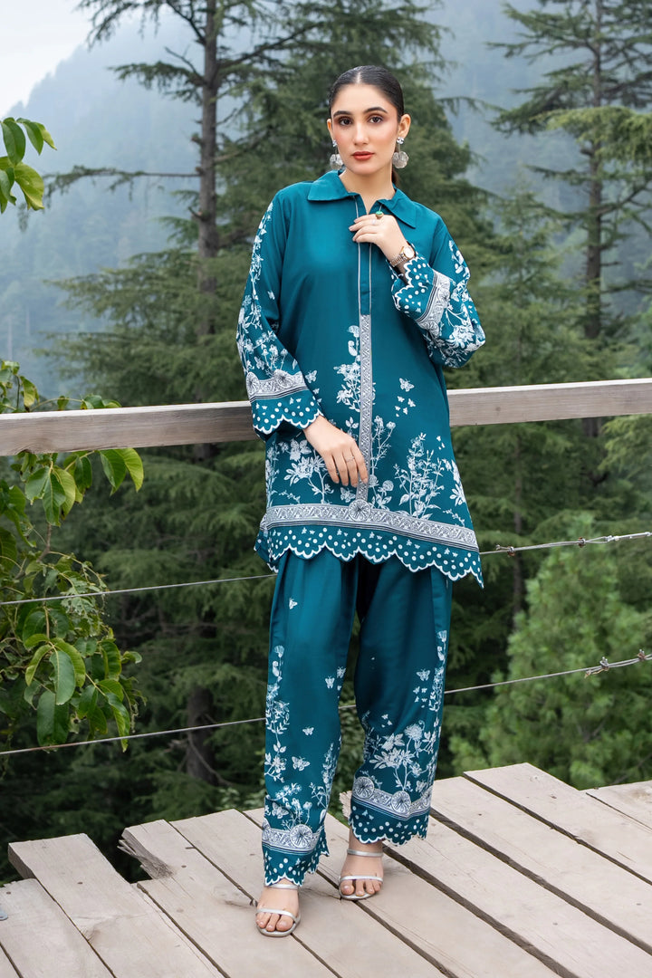 Dhaga Women Pret Printed 2 Piece poly cambric Edith SS25DSP321 - Summer Collection