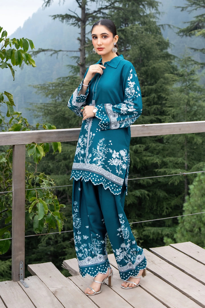 Dhaga Women Pret Printed 2 Piece poly cambric Edith SS25DSP321 - Summer Collection