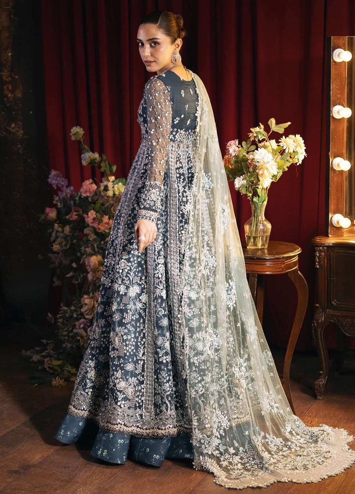 Seranade by Elaf Unstitched Embroidered Organza 3 Piece Suit EL26USW Mélodie FHM 02 - Wedding Collection