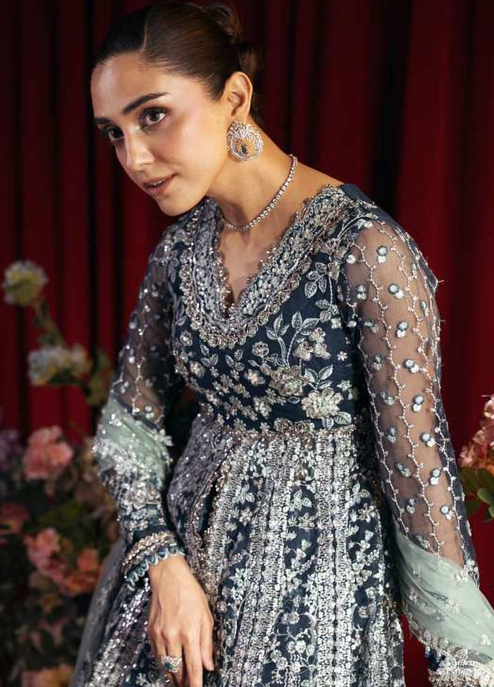 Seranade by Elaf Unstitched Embroidered Organza 3 Piece Suit EL26USW Mélodie FHM 02 - Wedding Collection