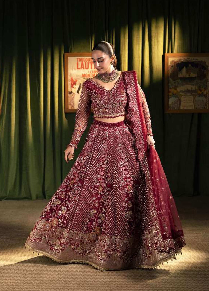 Seranade by Elaf Unstitched Embroidered Organza 2 Piece Suit EL26USW Amour FHM 07 - Wedding Collection