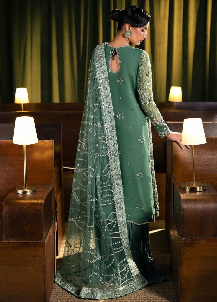 Seranade by Elaf Unstitched Embroidered Organza 3 Piece Suit EL26USW Verdella FHM 10 - Wedding Collection