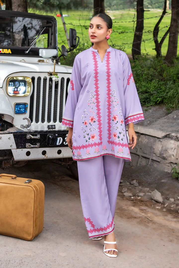 Dhaga Women Pret Printed 2 Piece poly cambric Elestren SS25DSP317 - Summer Collection