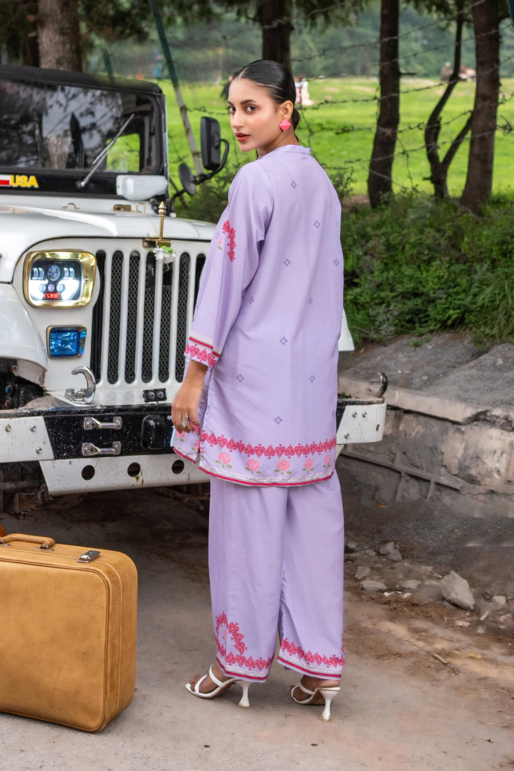 Dhaga Women Pret Printed 2 Piece poly cambric Elestren SS25DSP317 - Summer Collection