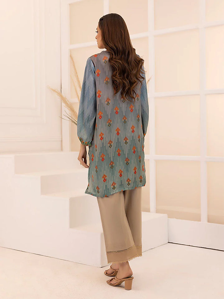 Salitex Women Printed Silk 1 Piece Shirt E-00009 - Winter Collection