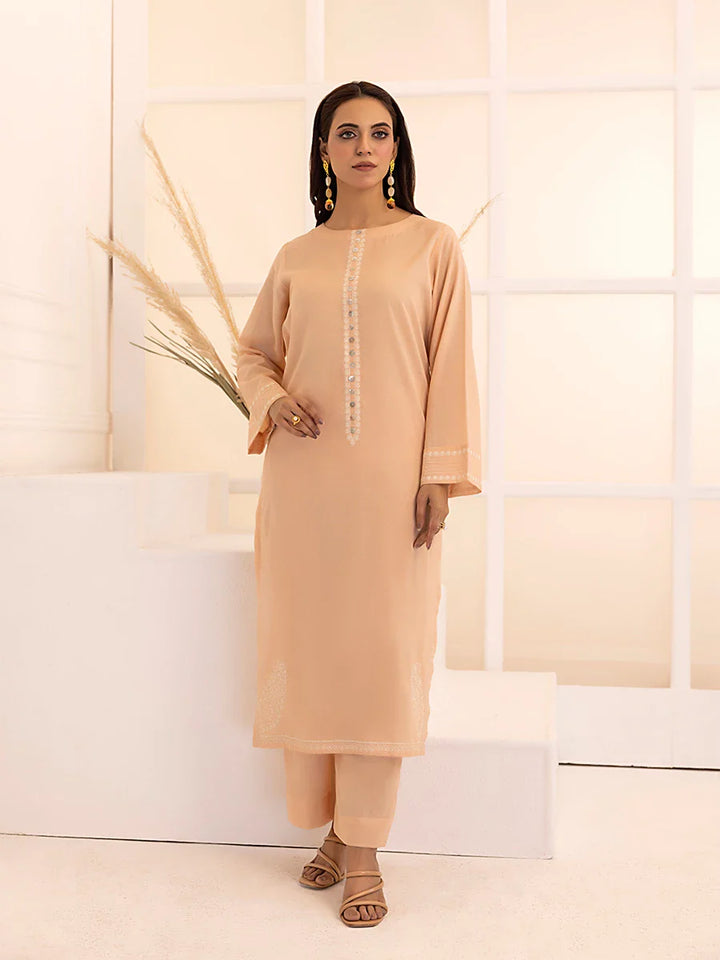Salitex Women Embroidered Dobby 2 Piece Suit SPW6BSE141 - Summer Collection