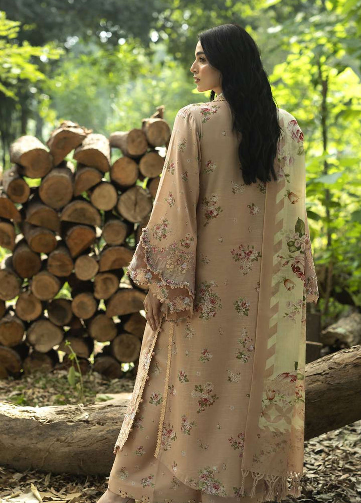 Wilderness by Elaf Unstitched Printed Khaddar 3 Piece Suit EL26UW Wilderness EWR-4A Primrose - Winter Collection
