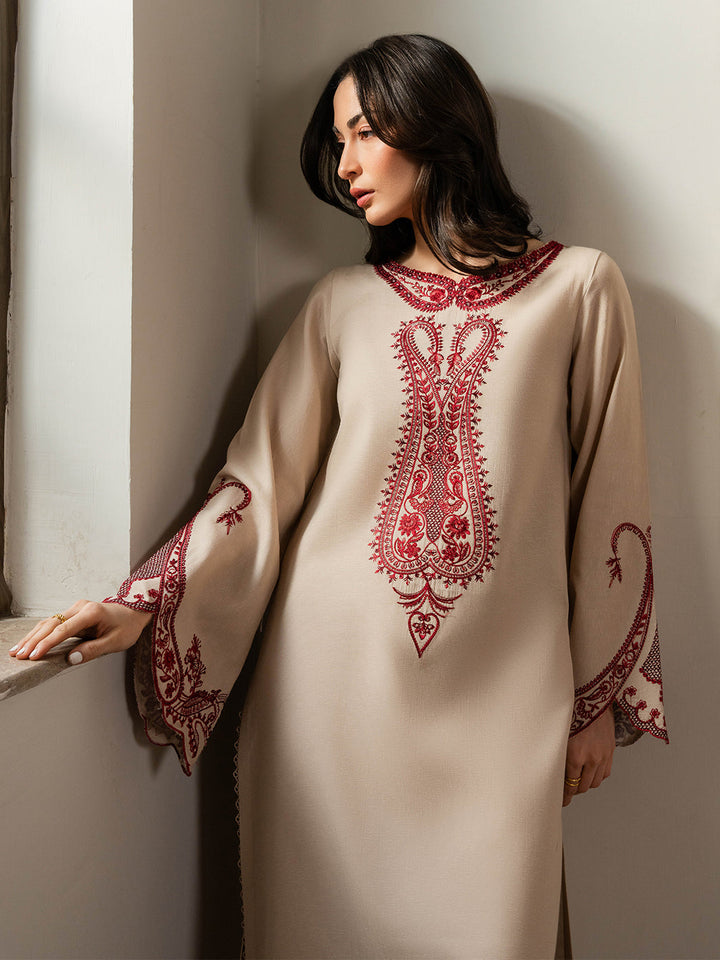 Izel Women Pret Embroidered Karandi 2 Piece Suit Elise - Summer Collection
