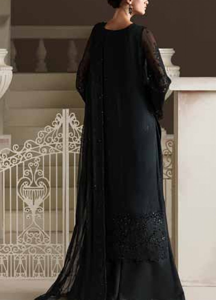 Modern Heirloom by Emaan Adeel Unstitched Embroidered Chiffon 3 Piece Suit EA26UMH Ottilie - Festive Collection