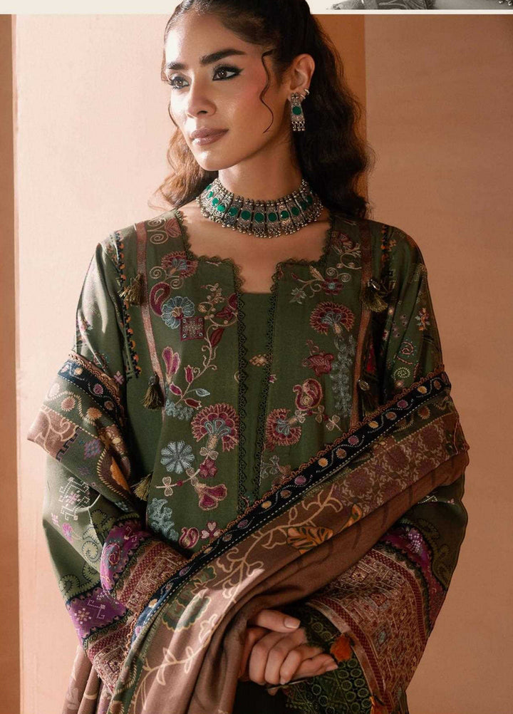 One Nation by Florent Unstitched Embroidered Viscose 3 Piece Suit FL26UON Ember - Casual Collection