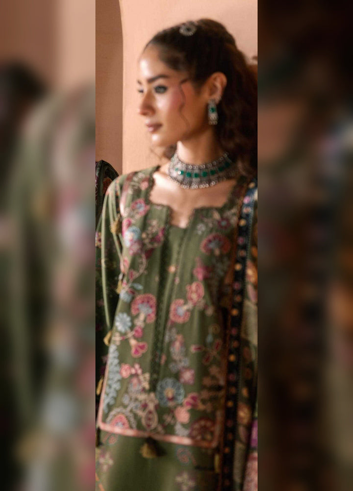 One Nation by Florent Unstitched Embroidered Viscose 3 Piece Suit FL26UON Ember - Casual Collection