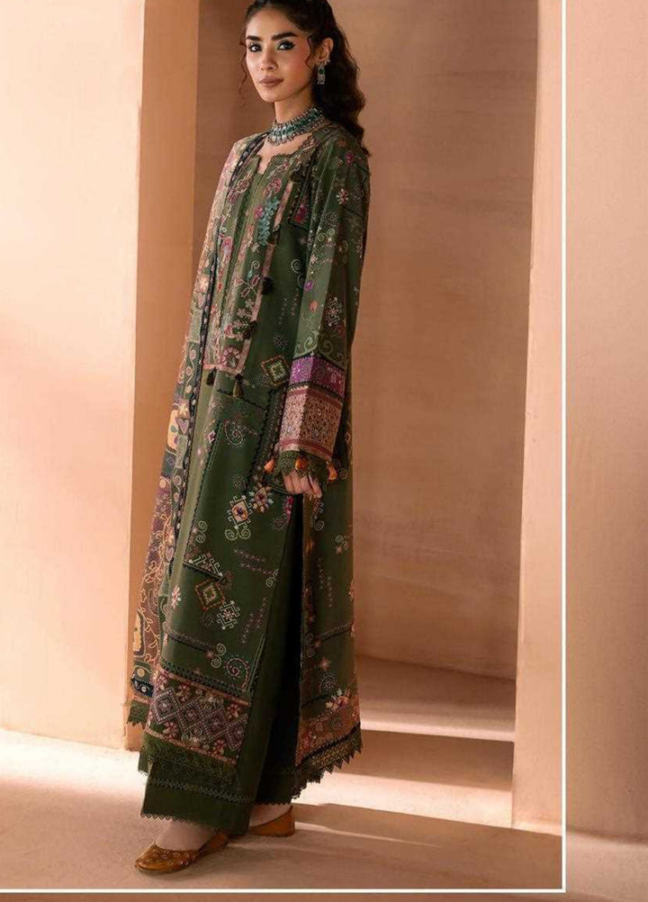 One Nation by Florent Unstitched Embroidered Viscose 3 Piece Suit FL26UON Ember - Casual Collection