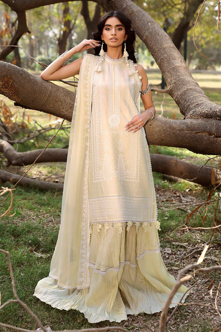 Gul Ahmed Unstitched Luxury Embroidered Lawn 3 Piece Suit GA26UGL KD-62005 - Festive Collection