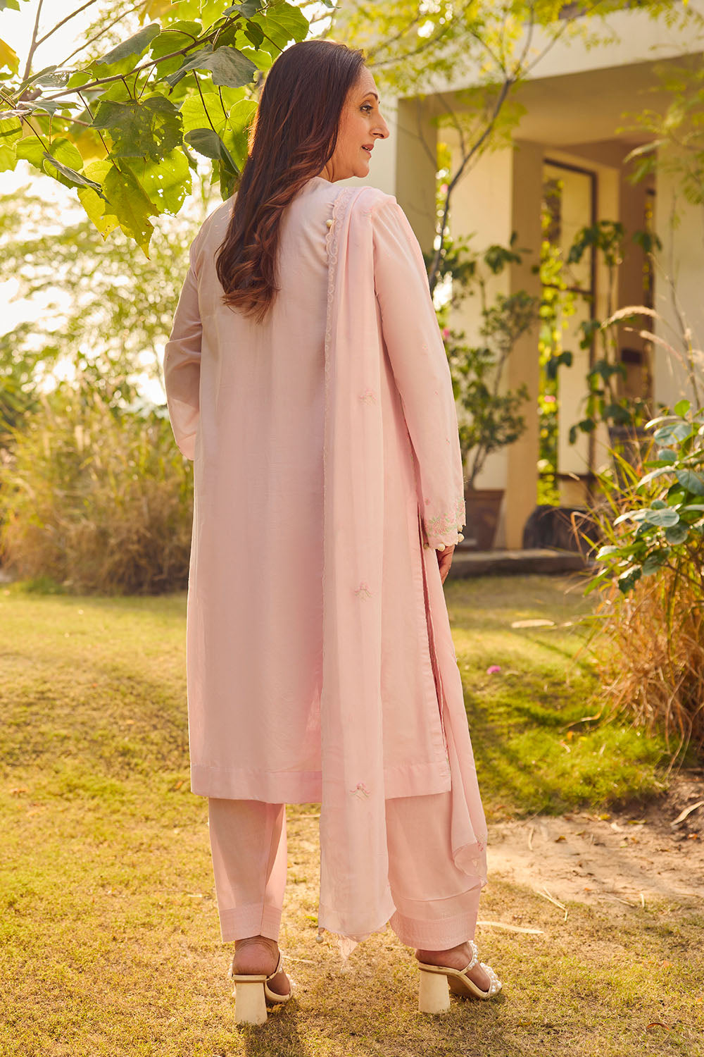 Tribute To Mother by Gul Ahmed Unstitched Embroidered Lawn 3 Piece Suit GA26UTM PM-52087 - Summer Collection