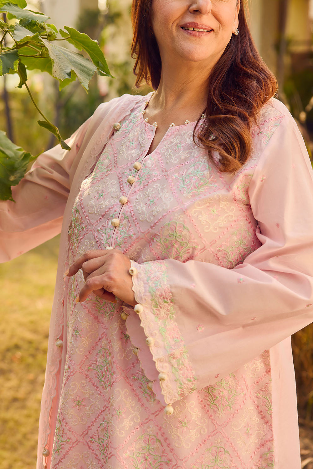 Tribute To Mother by Gul Ahmed Unstitched Embroidered Lawn 3 Piece Suit GA26UTM PM-52087 - Summer Collection