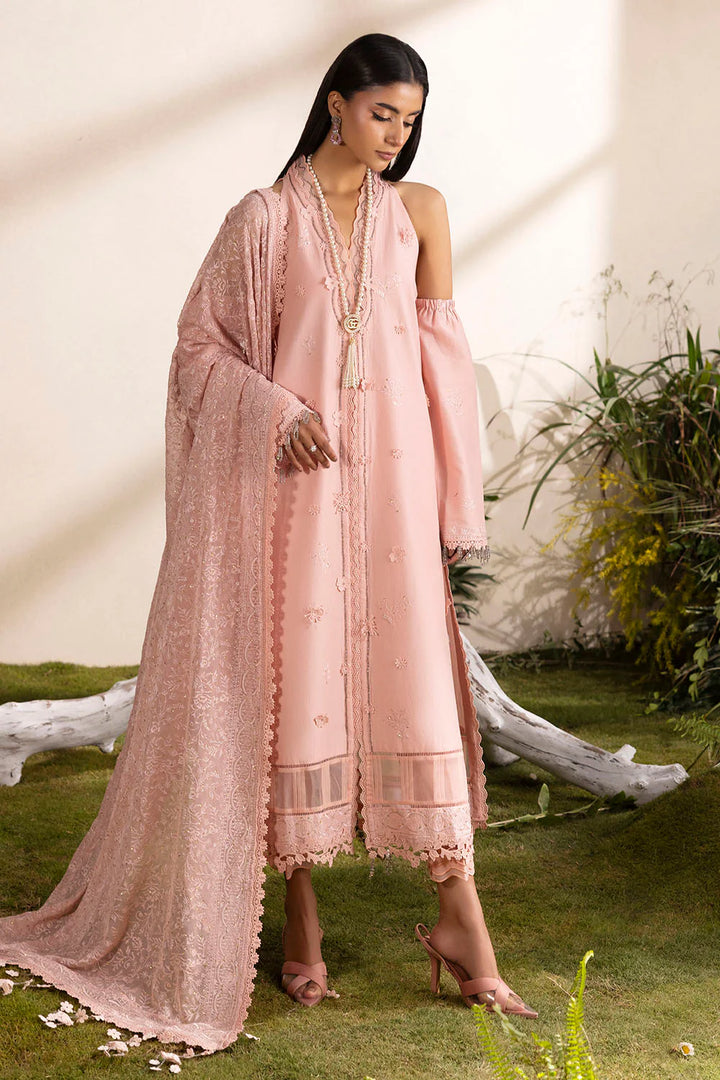 Slow Bloom by Gul Ahmed Unstitched Embroidered Lawn 3 Piece Suit GA26USB PM-62001 - Summer Collection