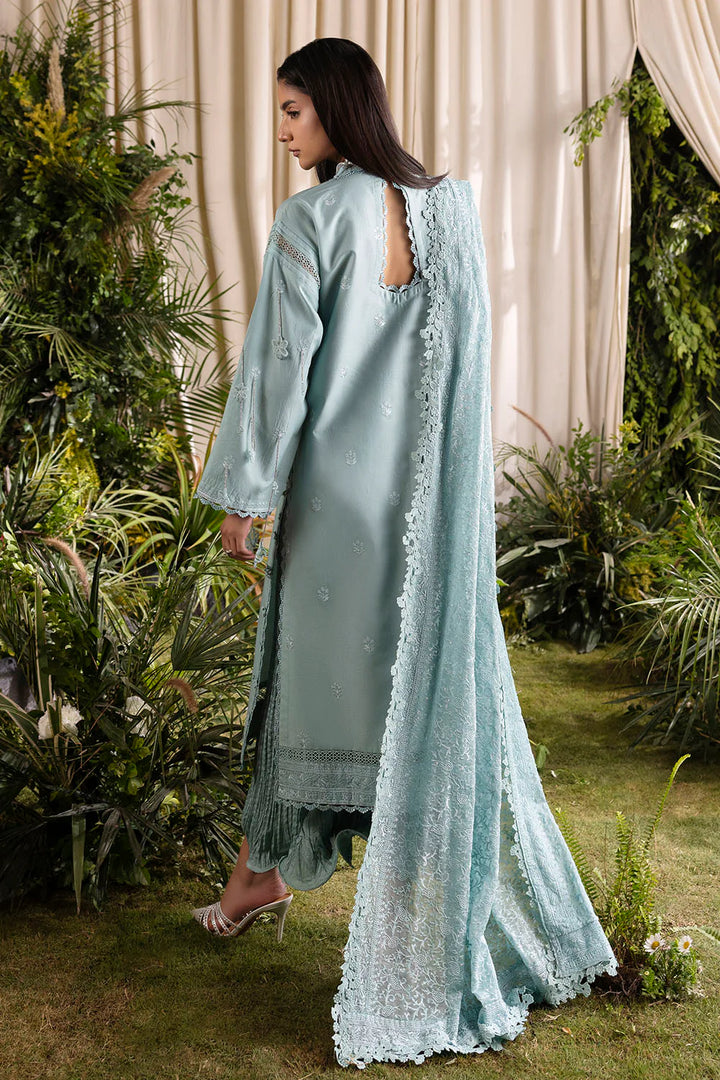 Slow Bloom by Gul Ahmed Unstitched Embroidered Lawn 3 Piece Suit GA26USB PM-62006 - Summer Collection