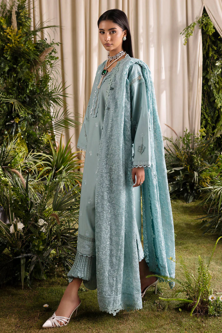 Slow Bloom by Gul Ahmed Unstitched Embroidered Lawn 3 Piece Suit GA26USB PM-62006 - Summer Collection