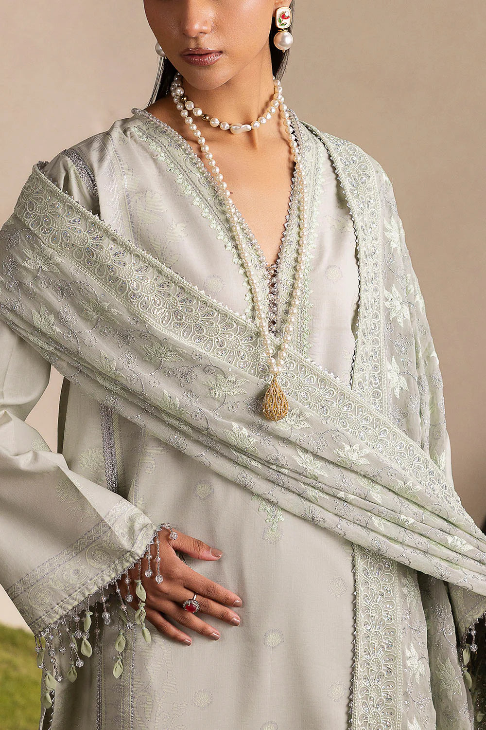 Slow Bloom by Gul Ahmed Unstitched Embroidered Lawn 3 Piece Suit GA26USB PM-62007 - Summer Collection