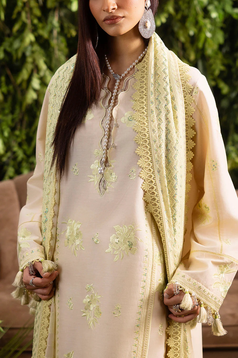 Slow Bloom by Gul Ahmed Unstitched Embroidered Lawn 3 Piece Suit GA26USB PM-62018 - Summer Collection