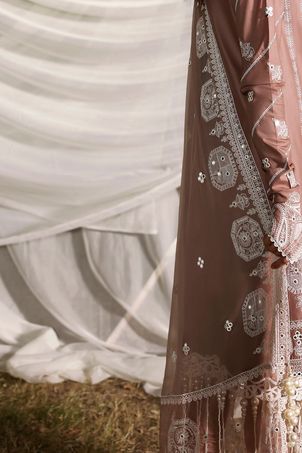 Gul Ahmed Unstitched Luxury Embroidered Lawn 3 Piece Suit GA26UGL PM-62021 - Festive Collection