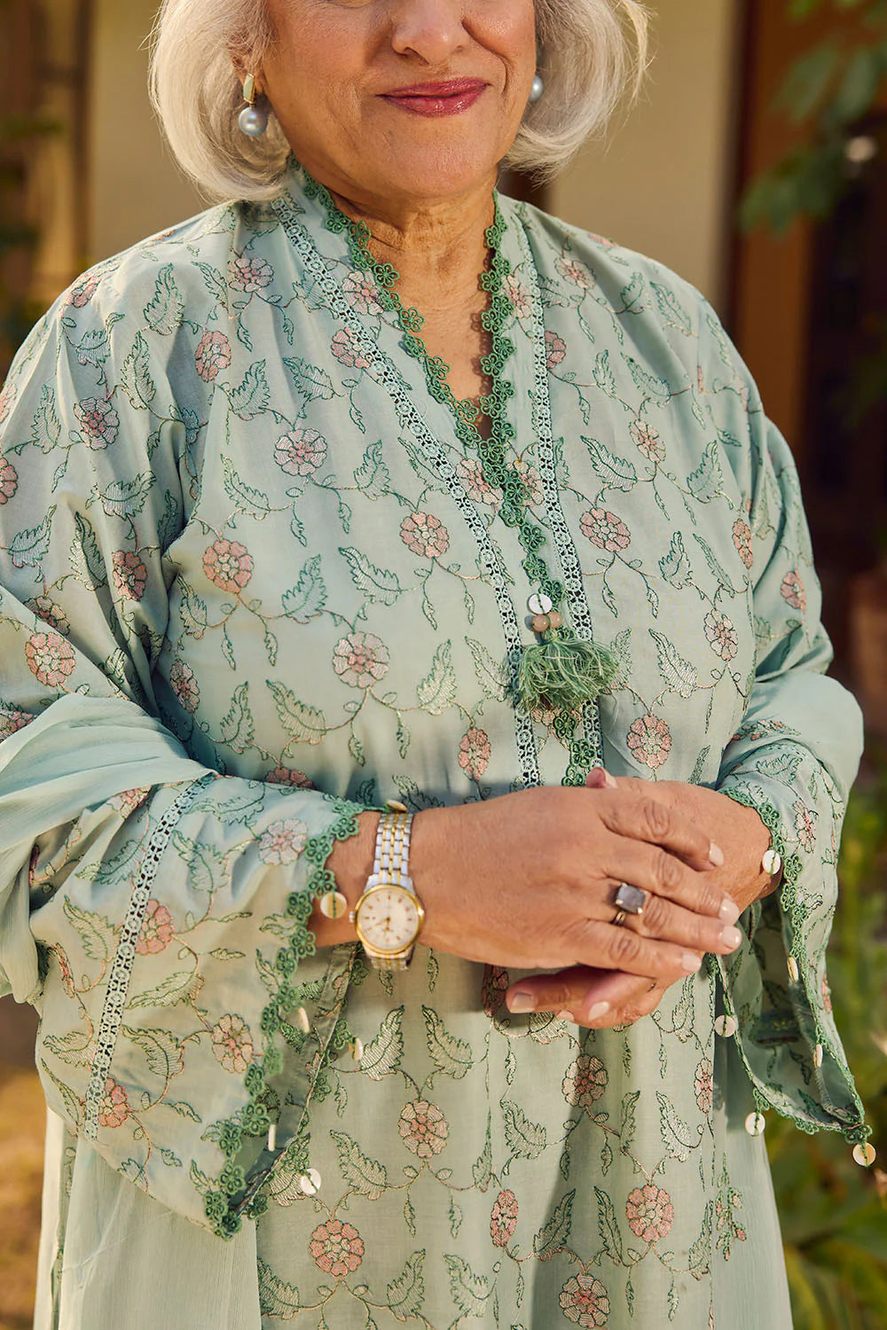 Tribute To Mother by Gul Ahmed Unstitched Embroidered Lawn 3 Piece Suit GA26UTM PM-62048 - Summer Collection