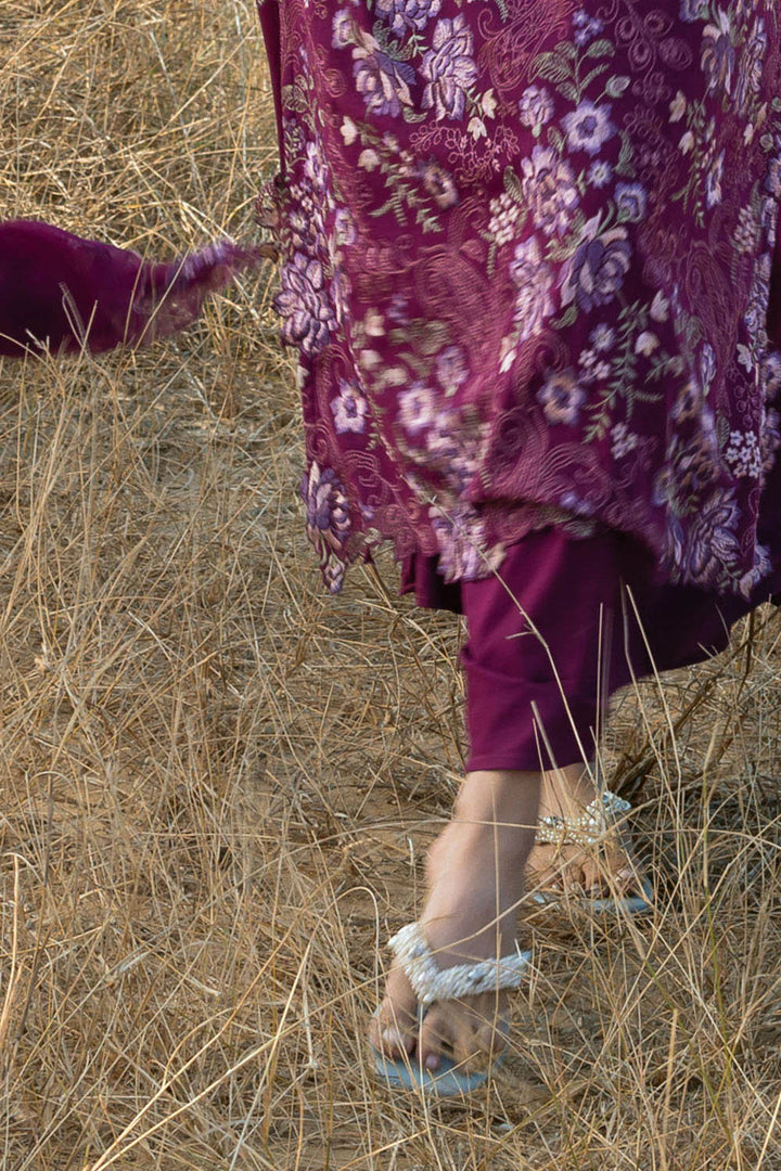 The Poetry of Luxury by Gul Ahmed Unstitched Embroidered Swiss Voile 3 Piece Suit GA26UPL LSV-62001 - Summer Collection