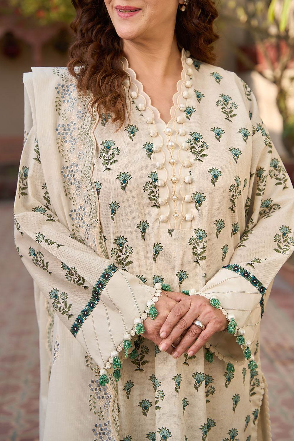 Tribute To Mother by Gul Ahmed Unstitched Printed Lawn 3 Piece Suit GA26UTM DN-62006 - Summer Collection