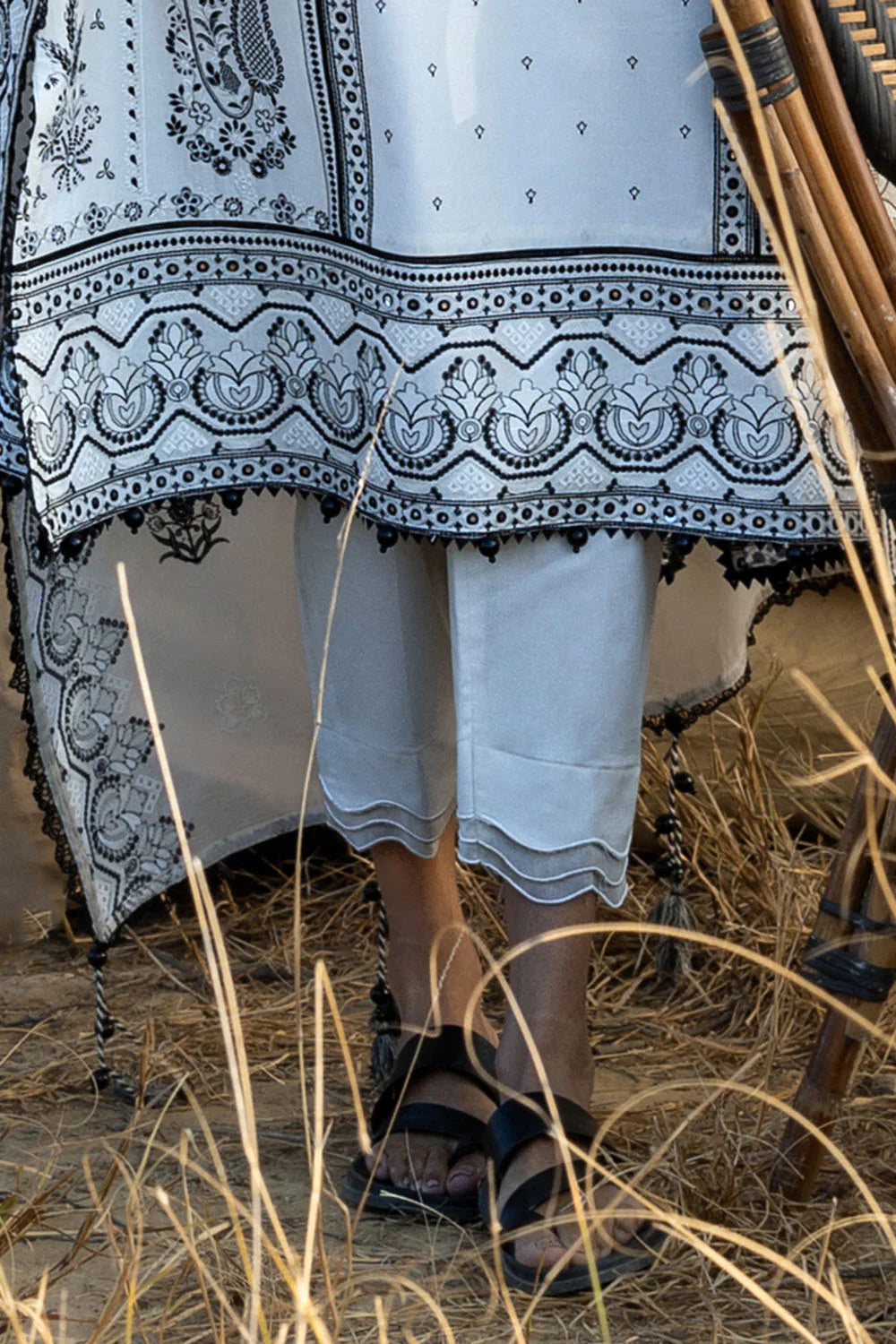 The Poetry of Luxury by Gul Ahmed Unstitched Embroidered Lawn 3 Piece Suit GA26UPL PM-62051 - Summer Collection