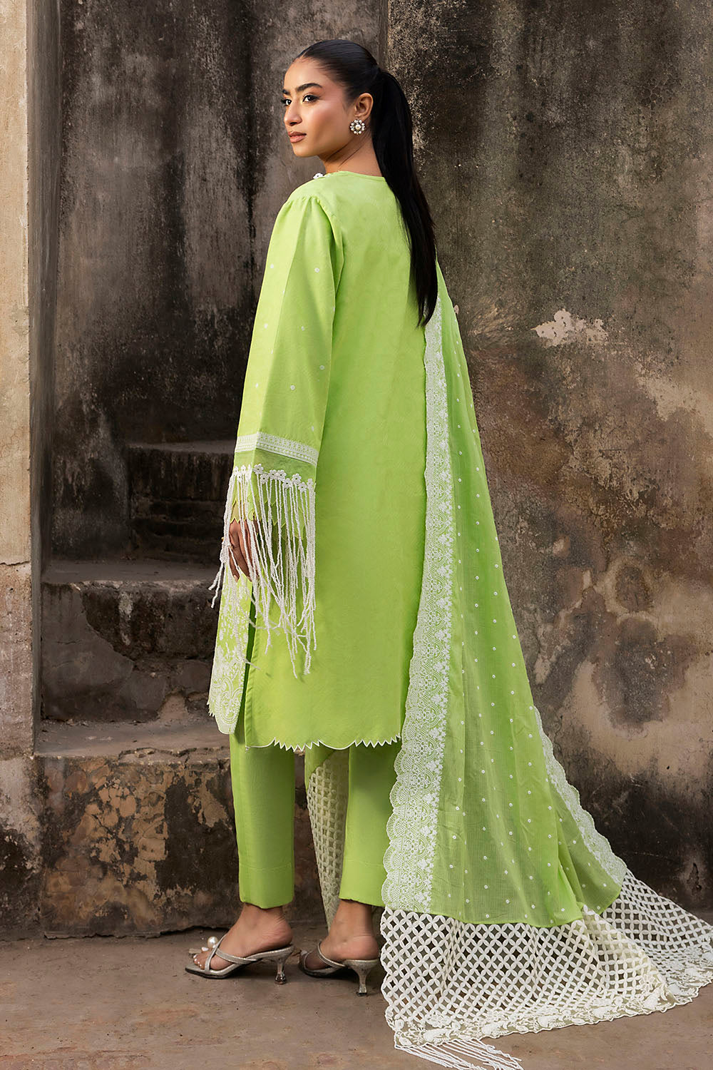 Mitti ki Khusboo by Gul Ahmed Unstitched Embroidered Jacquard 3 Piece Suit GA26UMK DN-52045 - Summer Collection