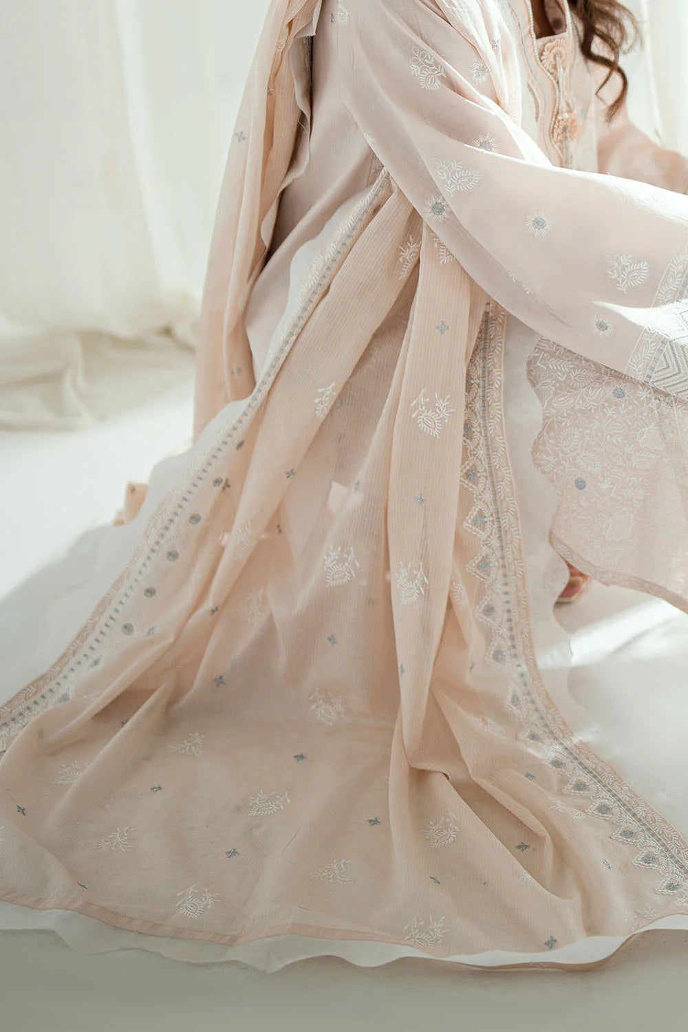 Mitti ki Khusboo by Gul Ahmed Unstitched Embroidered Lawn 3 Piece Suit GA26UMK DN-62001 - Summer Collection