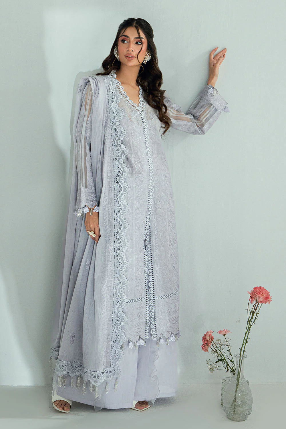 Mitti ki Khusboo by Gul Ahmed Unstitched Embroidered Lawn 3 Piece Suit GA26UMK DN-62003 - Summer Collection