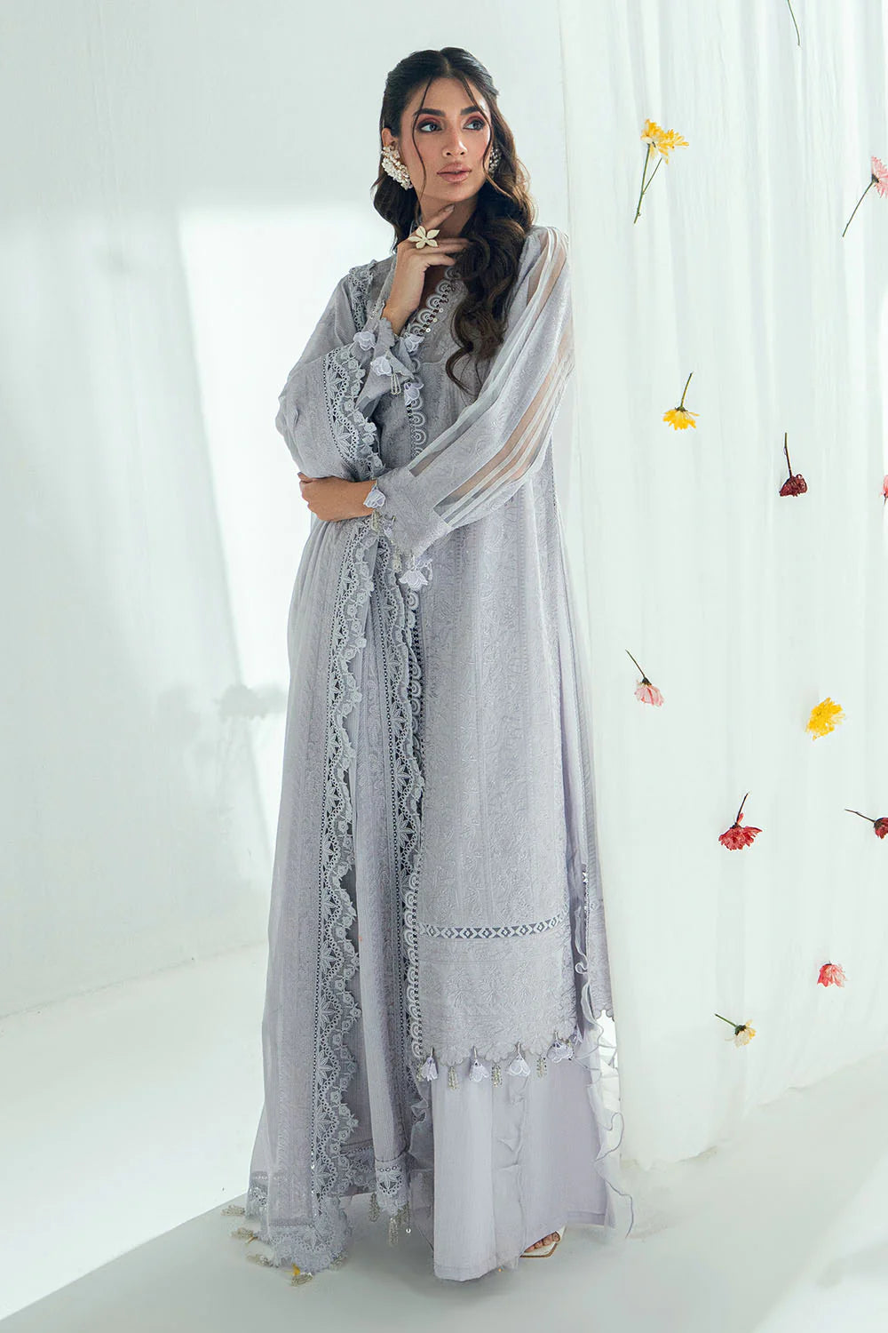 Mitti ki Khusboo by Gul Ahmed Unstitched Embroidered Lawn 3 Piece Suit GA26UMK DN-62003 - Summer Collection
