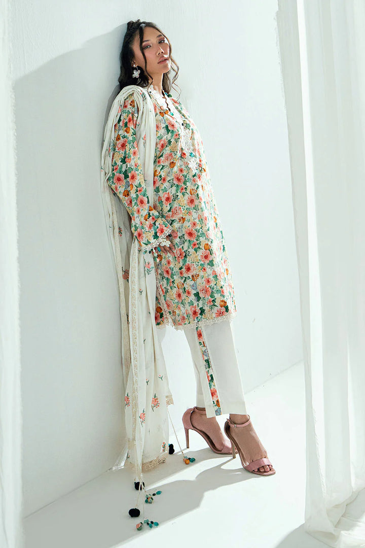 Mitti ki Khusboo by Gul Ahmed Unstitched Embroidered Lawn 3 Piece Suit GA26UMK DN-62022 - Summer Collection